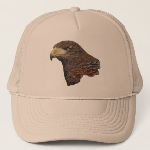 Casquette Broderie Harris Hawk Faux