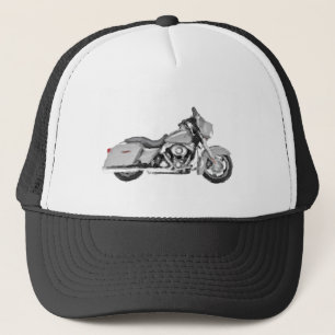 Casquette Brosse peinte à la main d'art de glissement de ru