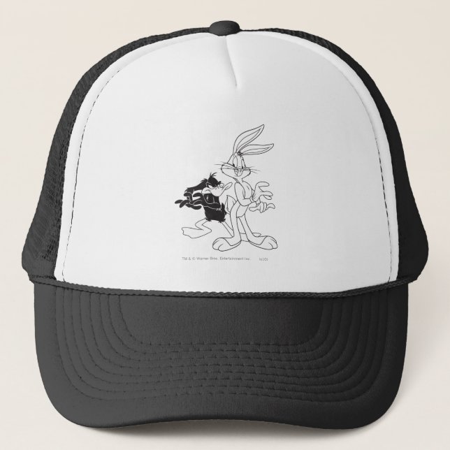 Casquette BUGS BUNNY™ et DAFFY DUCK™ (Devant)