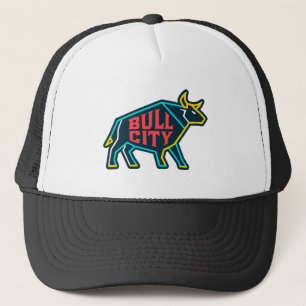 Casquette Bull City Neon Bull - Moderne Durham Caroline du N