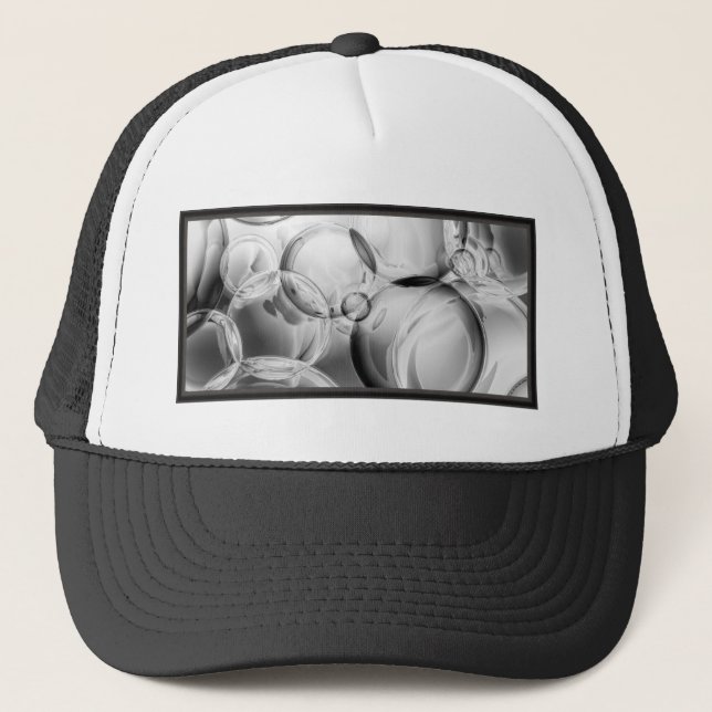 Casquette Bulles noires (Devant)