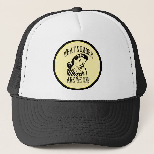 Casquette Bunco Quel Nombre Sommes-Nous Sur #2 (Devant)
