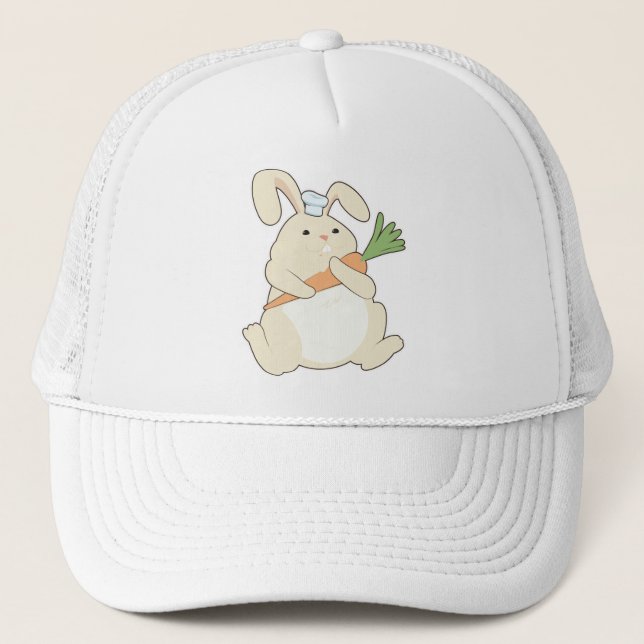 Casquette Bunny comme cuire avec de la carotte (Devant)