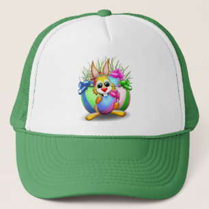 Casquette Bunny de Pâques drôle et caractère mignon Biting u