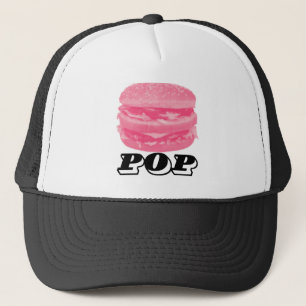 Casquette Burger rose Pop