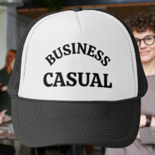 Casquette "Business Décontracté" - Drôle Chapeau Humor Truck