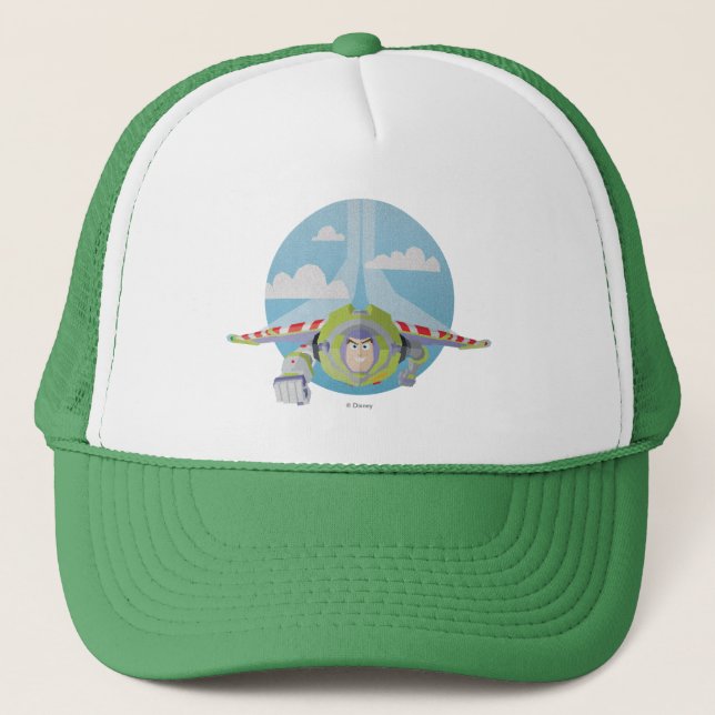 Casquette Buzz Flying Lightyear désespéré Retro Graphic (Devant)