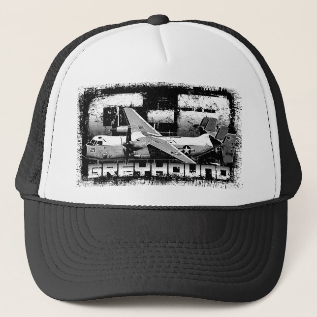 Casquette C-2 Chapeau de camion Greyhound (Devant)