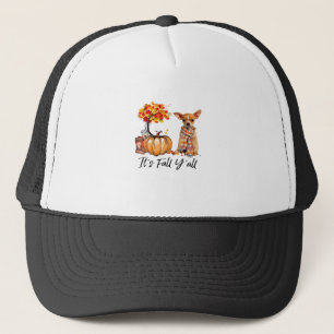 Casquette C’est l’Halloween du Chihuahua de l’automne Y’all