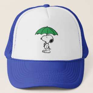 Casquette cacahuètes   Parapluie vert Snoopy