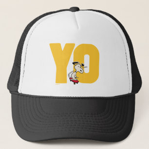 Casquette cacahuètes   Snoopy YO Skateboard