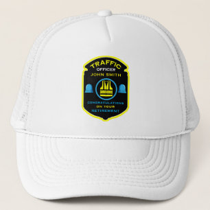 Casquette Cadeau de retraite de l'agent de police de la circ