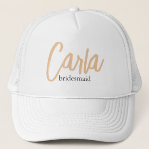 Casquette Cadeau Minimaliste Élégant Simple Demoiselle d'Hon