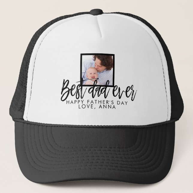 Casquette Cadeau pour papa Fête des pères personnalisée (Devant)