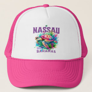 Casquette Cadeau souvenir Bahamas : Nassau Bahamas Sea Turtl