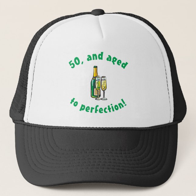 Casquette Cadeau vintage 50e anniversaire (Devant)