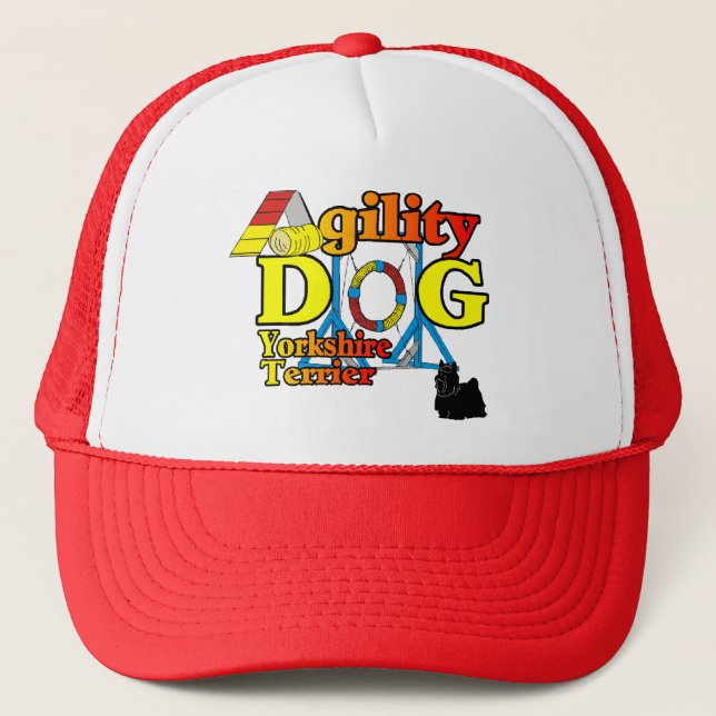 Casquette Cadeaux d'agilité Yorkshire_Terrier (Devant)