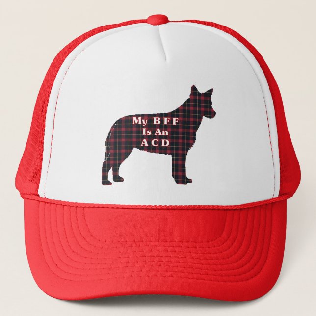 Casquette Cadeaux de chien de bétail australien (Devant)
