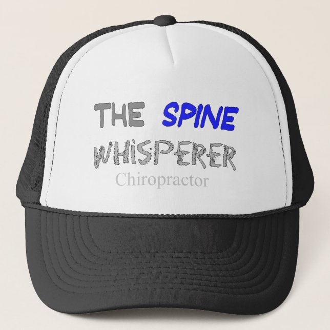 Casquette Cadeaux de chiroprakteur "le Whisperer d'épine " (Devant)