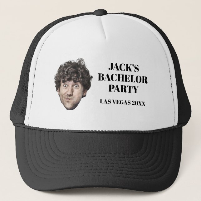 Casquette Cadeaux de fête de bachelor personnalisés pour les (Devant)