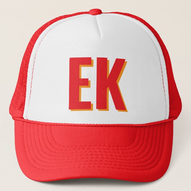 Casquette Cadeaux de fête de Bachelorette de plage de monogr (Devant)