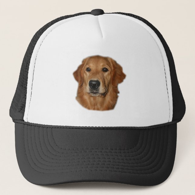 Casquette Cadeaux de golden retriever (Devant)