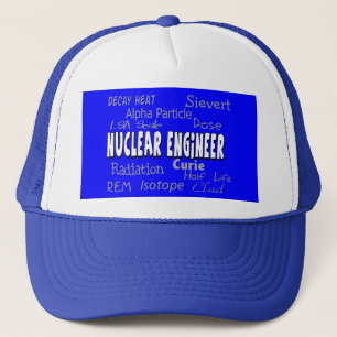 Casquette Cadeaux de terminologie de l'ingénieur nucléaire