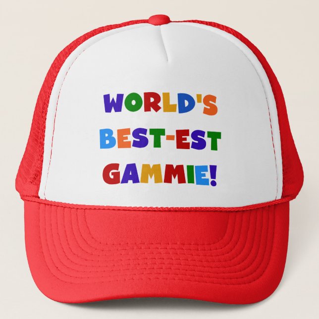 Casquette Cadeaux lumineux de couleurs du Meilleur-est (Devant)