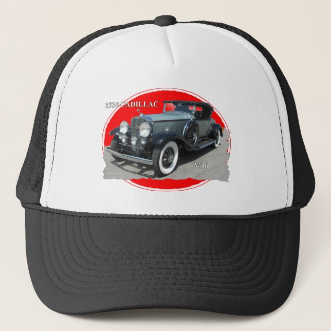 CASQUETTE CADILLAC 1930 V/16 (Devant)