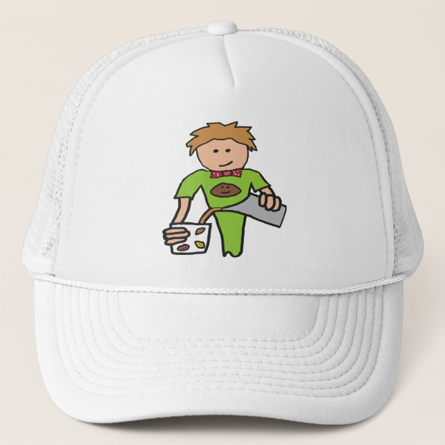 Casquette Café Barista (Devant)