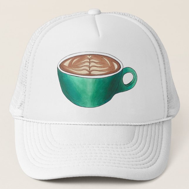 Casquette Café Café Maison Café Café Maison Blanche Cuite La (Devant)