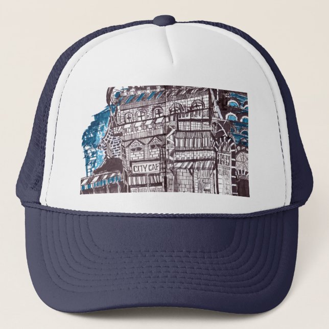 Casquette Café de la ville (Devant)