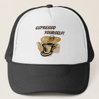 Casquette Café express vous-même
