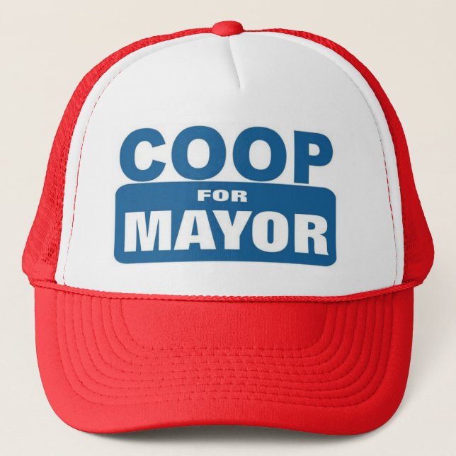 Casquette Cage pour le maire (Devant)