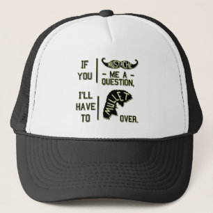 Casquette Calembour drôle de plaisanterie de mulet de