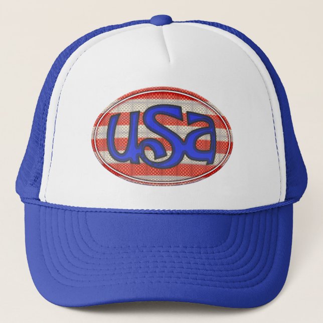 Casquette Calligraphie des Etats-Unis (Devant)