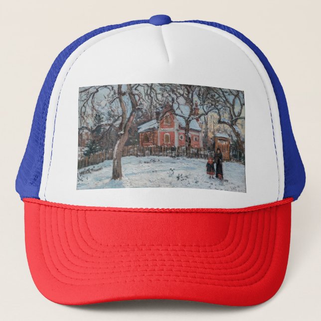 Casquette Camille Pissarro - Chataigniers a Louvecienne (Devant)