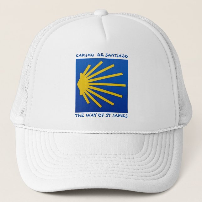 Casquette Camino de Santiago Le chemin de saint Jacques 0001 (Devant)