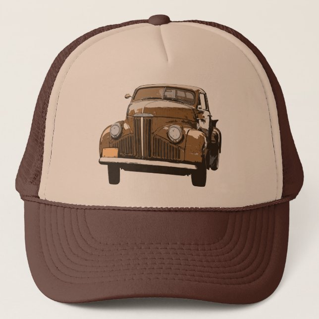 Casquette Camion antique Brown 2 (Devant)