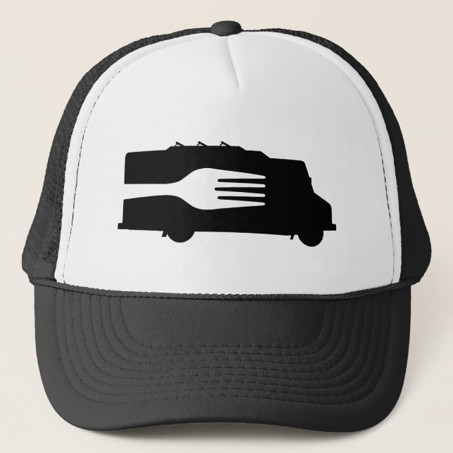 Casquette Camion de nourriture : Côté/fourchette (Devant)