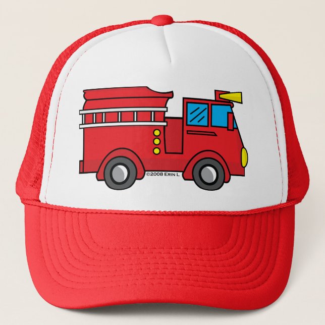 Casquette Camion de pompiers de Lil (Devant)