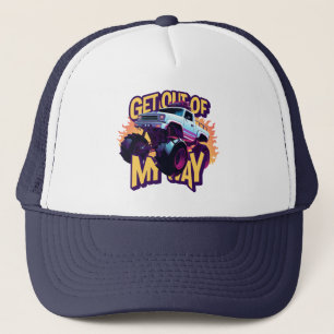 Casquette Camion Monster Sortez de mon chemin