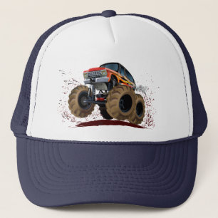 Casquette Camion monstre de dessin animé