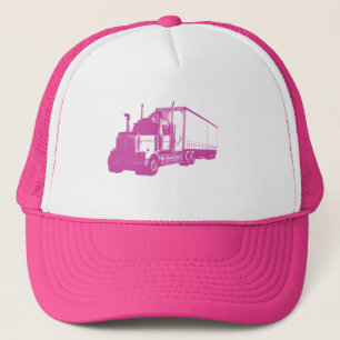 Casquette Camion rose