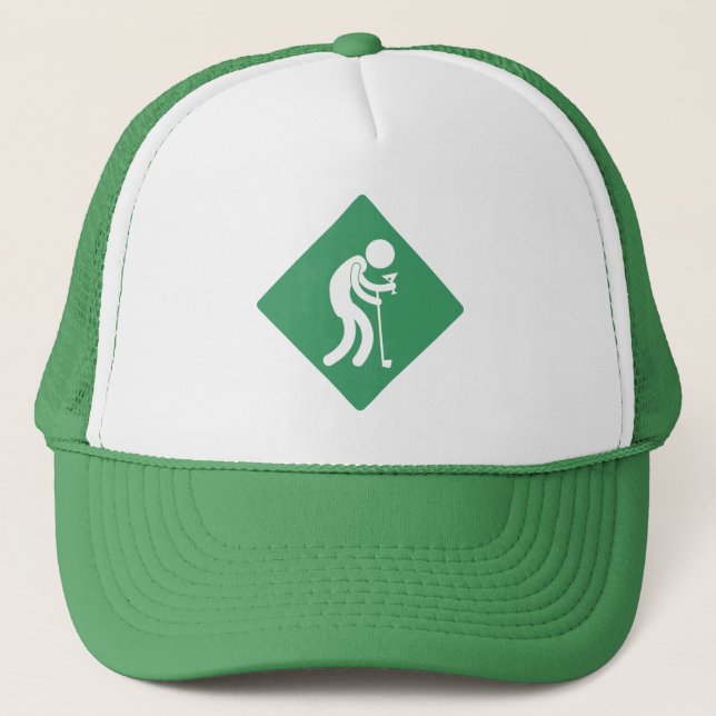 Casquette Camionneur de club de sports de vieil homme (Devant)