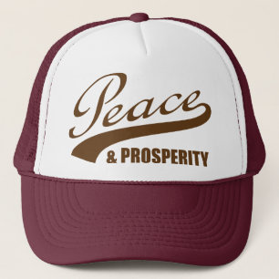 Casquette Camionneur de paix et de prospérité