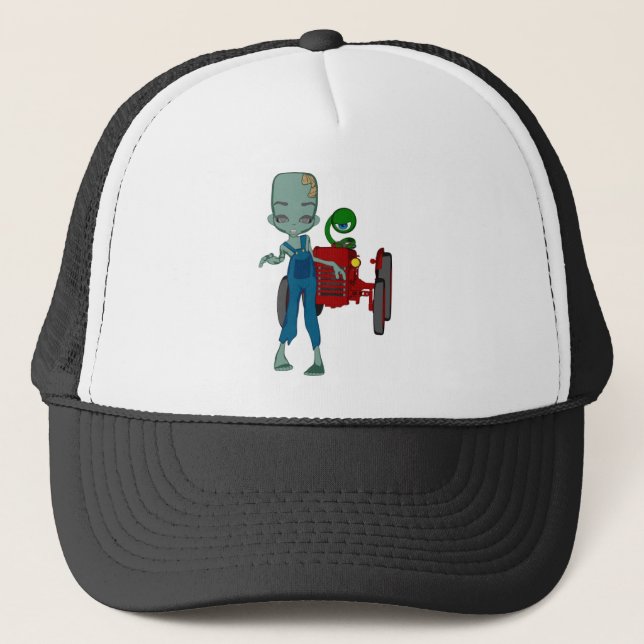 Casquette Camionneur de petit pain de zombi (Devant)