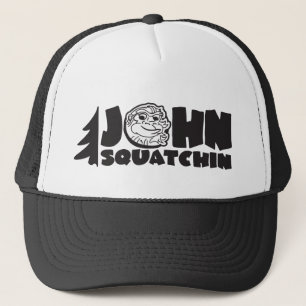 Casquette camionneur de squatchin de John