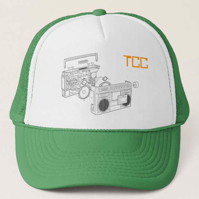 Casquette Camionneur de TCC Boombox (Devant)