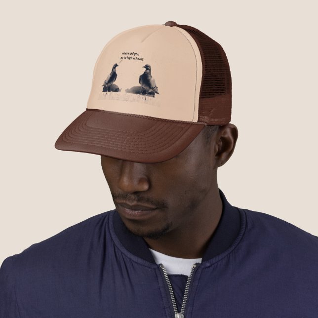 Casquette camionneur du lycée st. louis hat (En situation)